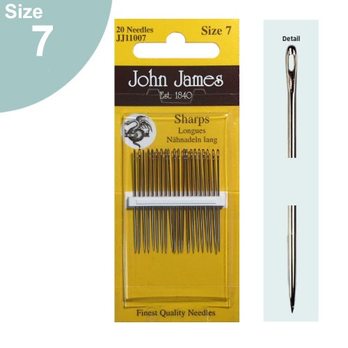 Hand Sewing Needles Sharps Size 7